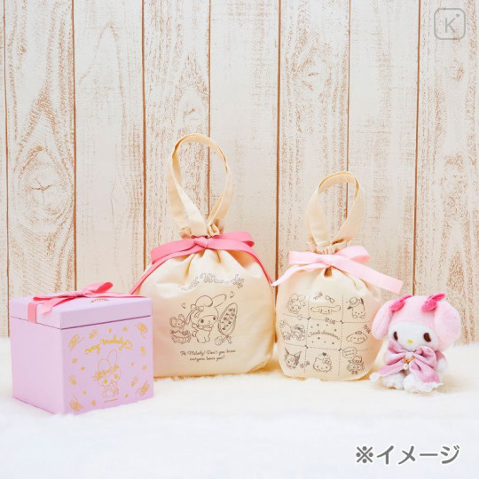 Japan Sanrio Drawstring Bag (M) - Cinnamoroll - 7
