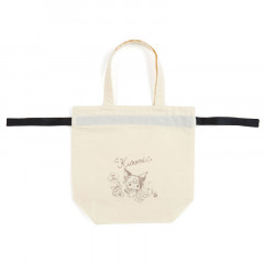 Japan Sanrio Drawstring Bag (M) - Kuromi