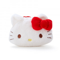 Japan Sanrio Face Mini Drawstring Purse - Hello Kitty