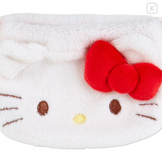 Japan Sanrio Face Mini Drawstring Purse - Hello Kitty - 3