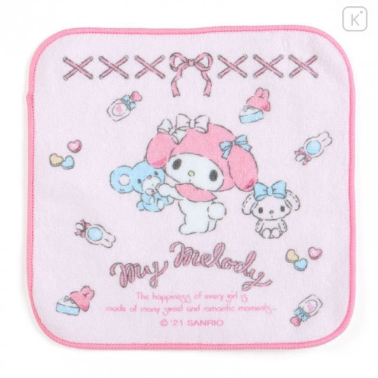 Japan Sanrio Petit Towel 4pcs Set - My Melody / Frills - 5