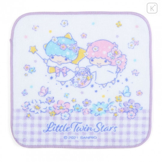 Japan Sanrio Petit Towel 4pcs Set - Little Twin Stars / Flower - 4