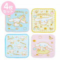 Japan Sanrio Petit Towel 4pcs Set - Cinnamoroll / Star - 1