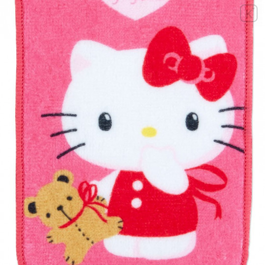 Japan Sanrio Half Petit Towel 2pcs Set - Hello Kitty / Bear - 4