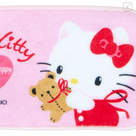Japan Sanrio Half Petit Towel 2pcs Set - Hello Kitty / Bear - 5