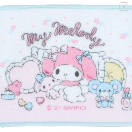 Japan Sanrio Half Petit Towel 2pcs Set - My Melody / Frills - 5