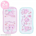 Japan Sanrio Half Petit Towel 2pcs Set - Mewkledreamy / Check - 1