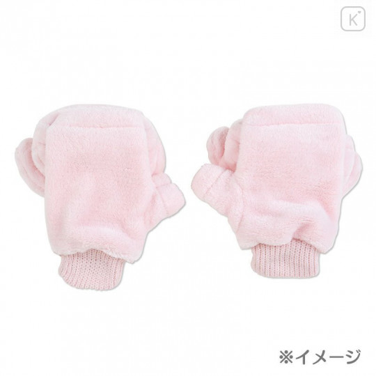 Japan Sanrio 2way Gloves - Kuromi - 4