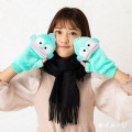 Japan Sanrio 2way Gloves - Hangyodon - 5