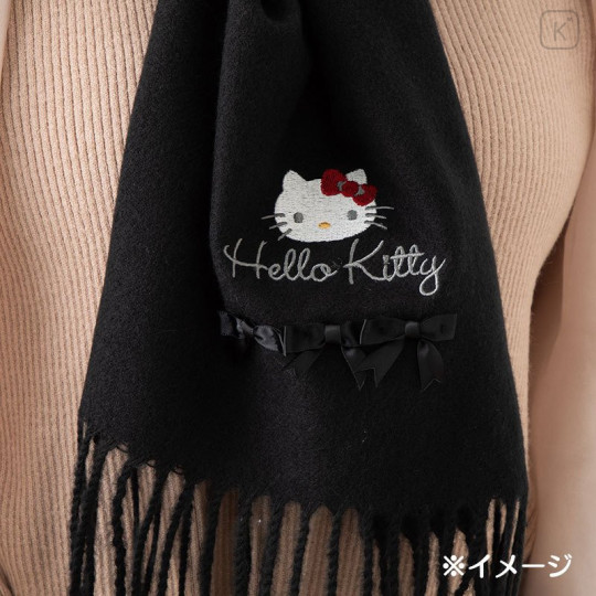 Japan Sanrio Muffler - Hello Kitty : Ribbon - 4