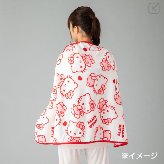 Japan Sanrio Cushion Blanket - Hello Kitty - 8