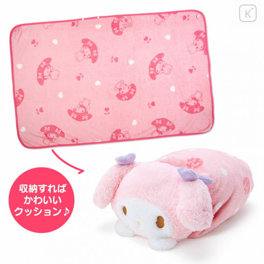 Japan Sanrio Cushion Blanket - My Melody - 1