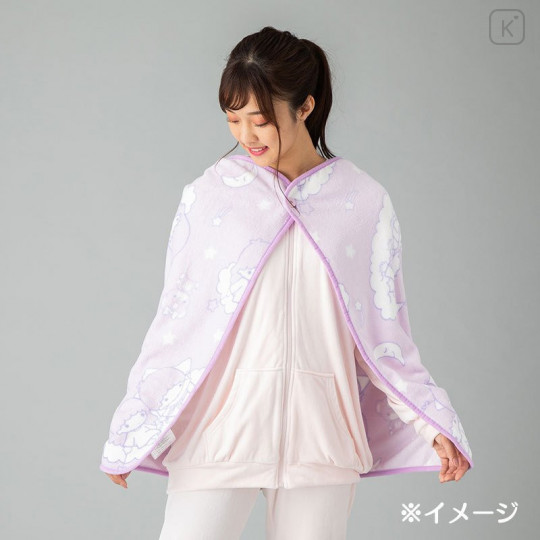 Japan Sanrio Cushion Blanket - Little Twin Stars - 7