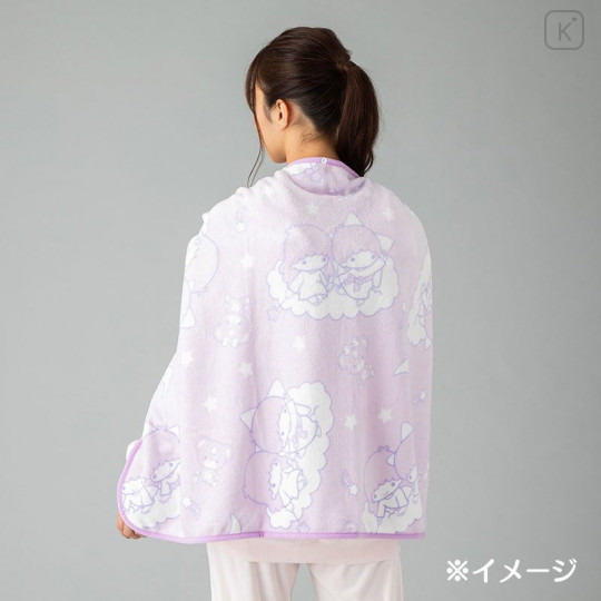 Japan Sanrio Cushion Blanket - Little Twin Stars - 8