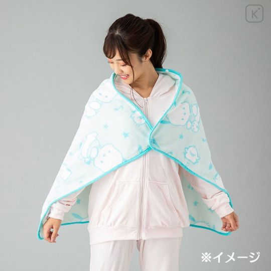 Japan Sanrio Cushion Blanket - Pochacco - 7