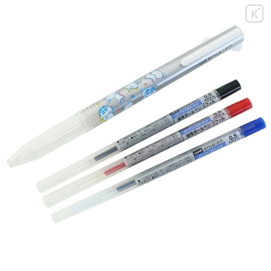 Japan Crayon Shin-chan Style Fit 3 Color Multi Ball Pen - Shin-chan & Shiro - 2