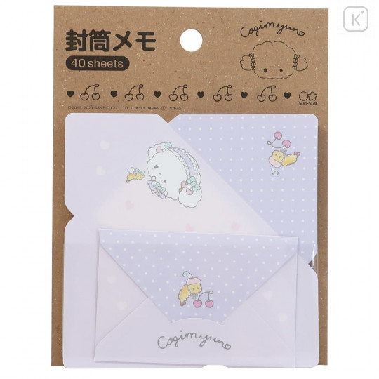 Japan Sanrio Mini Letter Set - Cogimyun / Cherry - 1