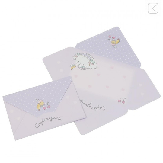 Japan Sanrio Mini Letter Set - Cogimyun / Cherry - 2