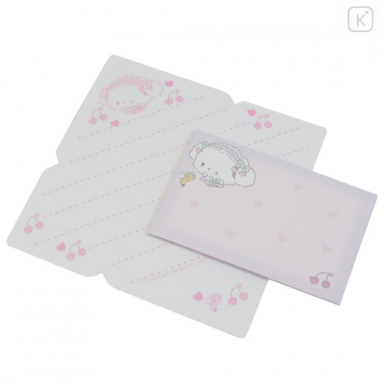 Japan Sanrio Mini Letter Set - Cogimyun / Cherry - 3