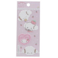 Japan Sanrio Fluffy Sticker - Cogimyun / Strawberry - 1