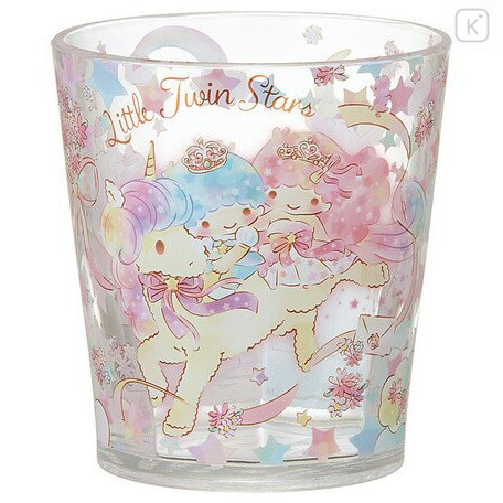 Japan Sanrio Acrylic Tumbler - Little Twin Stars / Unicorn - 1