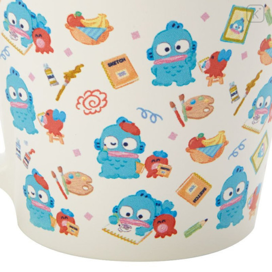 Japan Sanrio Plastic Mug - Hangyodon - 4