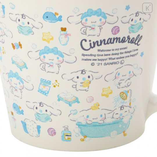 Japan Sanrio Plastic Mug - Cinnamoroll - 3