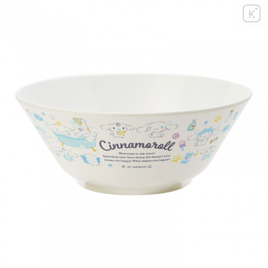 Japan Sanrio Plastic Bowl - Cinnamoroll - 1