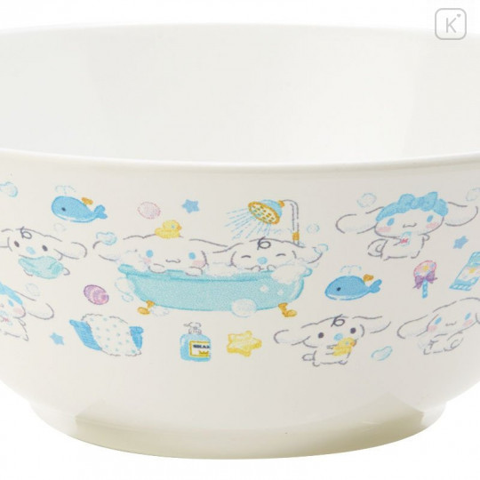 Japan Sanrio Plastic Bowl - Cinnamoroll - 4