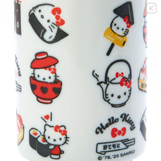 Japan Sanrio Ceramic Tumbler - Hello Kitty - 4