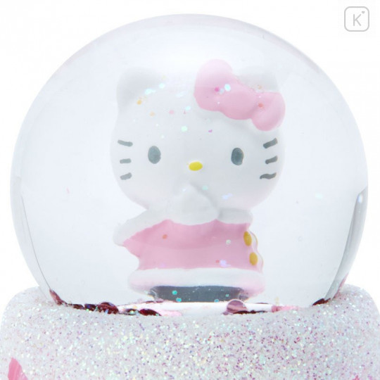 Japan Sanrio Mini Snow Globe - Hello Kitty 2021 - 4