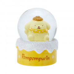 Japan Sanrio Mini Snow Globe - Pompompurin 2021
