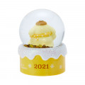 Japan Sanrio Mini Snow Globe - Pompompurin 2021 - 2