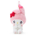 Japan Sanrio Keychain Plush - My Melody : Emokyun - 1