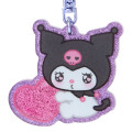 Japan Sanrio Acrylic Keychain - Kuromi : Emokyun - 3