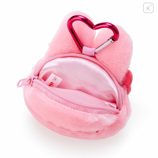 Japan Sanrio Die-cut Keychain Pouch - My Melody : Emokyun - 3