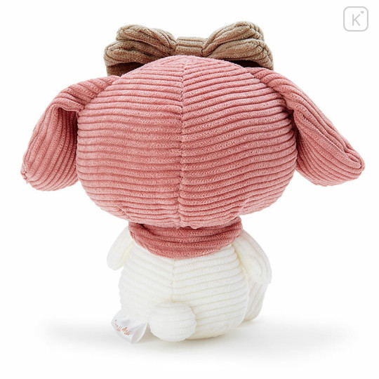 Japan Sanrio Sitting Plush - My Melody : Corduroy - 2