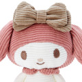 Japan Sanrio Sitting Plush - My Melody : Corduroy - 3