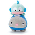 Japan Sanrio Keychain Plush - Hangyodon & Otamaro : Good Friend - 2