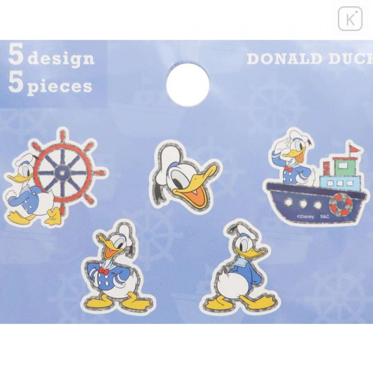 Japan Disney Flake Sticker Pack - Donald / Sailor - 2