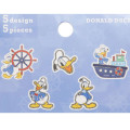 Japan Disney Flake Sticker Pack - Donald / Sailor - 2
