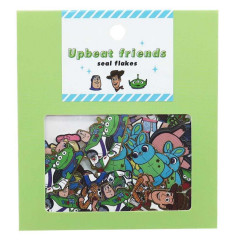 Japan Disney Upbeat Friends Seal Flakes Sticker - Toy Story 4