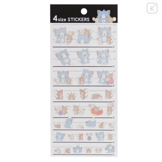 Japan Tom and Jerry 4 Size Sticker - 80th Anniversary - 1