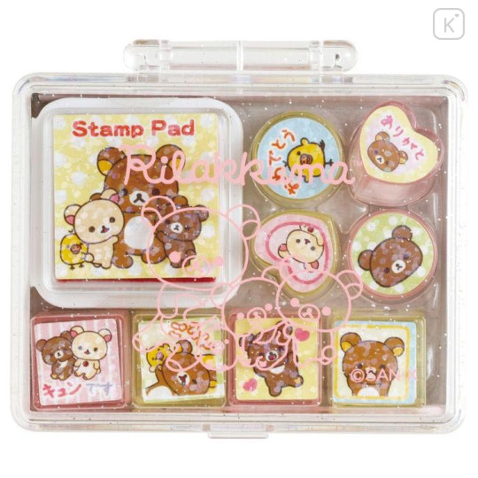 Japan San-X Stamps Set (S) - Rilakkuma : FT63801 - 1