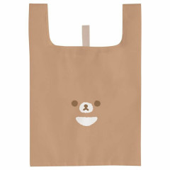Japan San-X Eco Shopping Bag (S) - Chairoikoguma / Kyoto Face
