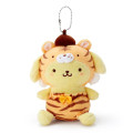 Japan Sanrio Zodiac Keychain Plush - Pompompurin / Tiger 2022 - 1