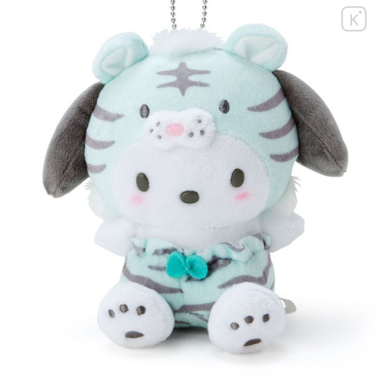 Japan Sanrio Zodiac Keychain Plush - Pochacco : Tiger 2022 - 2