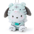 Japan Sanrio Zodiac Keychain Plush - Pochacco : Tiger 2022 - 2