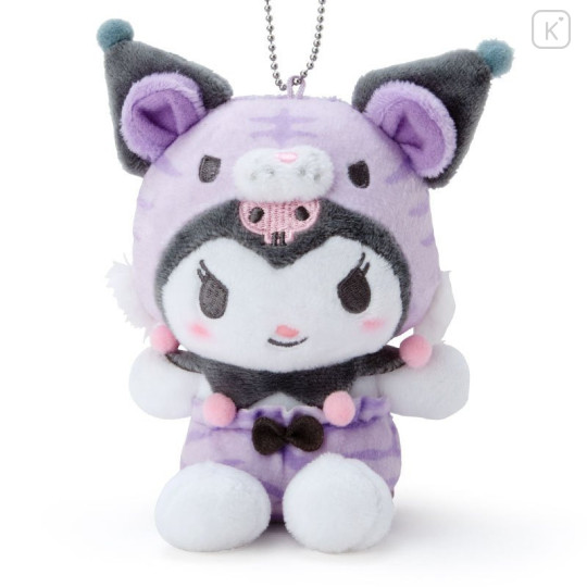 Japan Sanrio Zodiac Keychain Plush - Kuromi : Tiger 2022 - 2