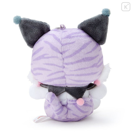 Japan Sanrio Zodiac Keychain Plush - Kuromi : Tiger 2022 - 3